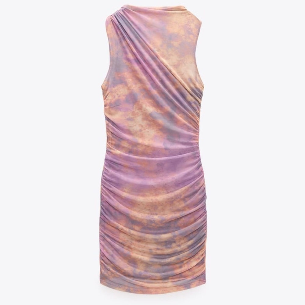 Zara printed dress